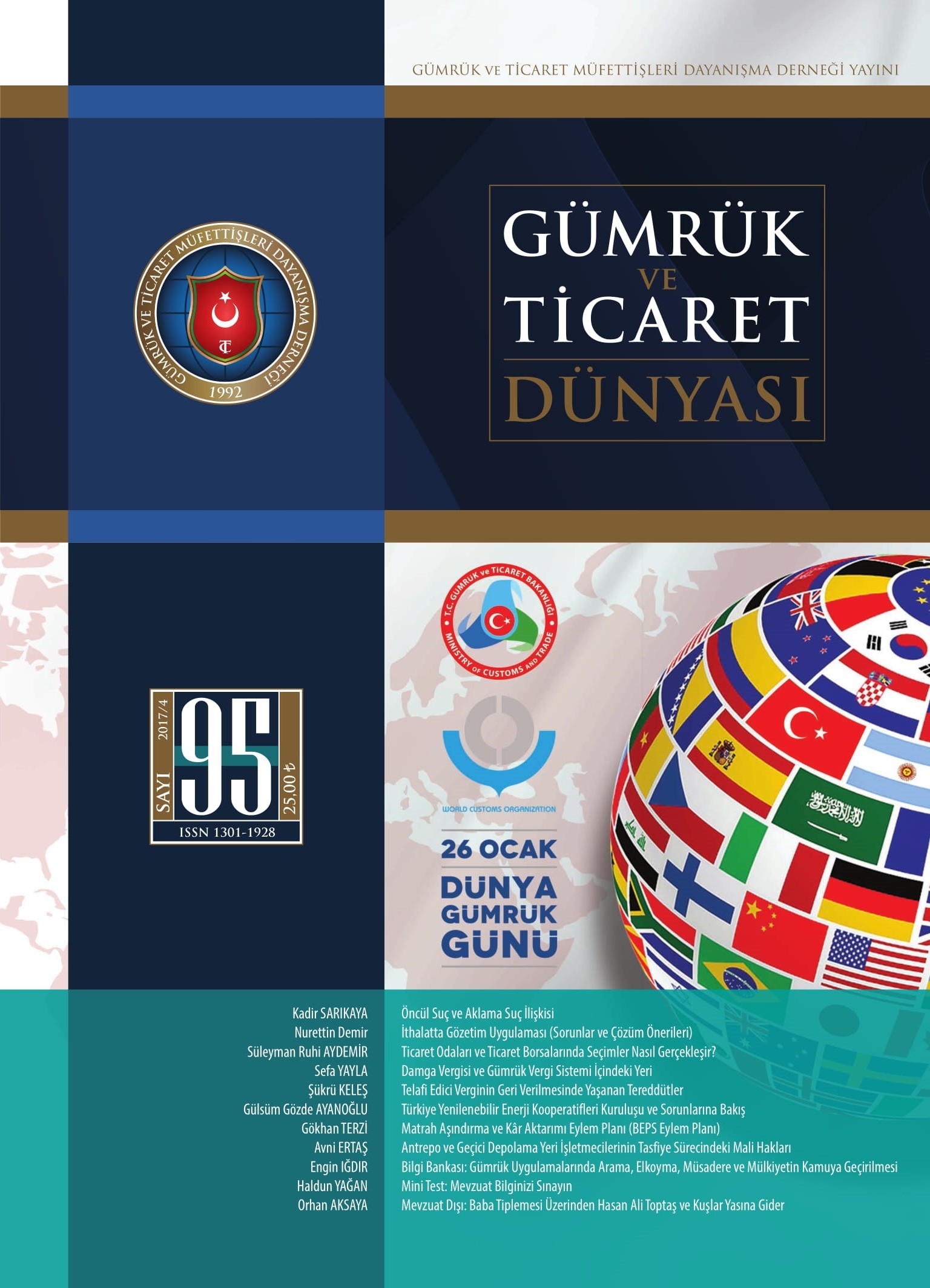 Gümrük ve Ticaret Dünyası Dergisi-Sayı:95