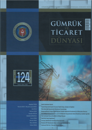 Gümrük ve Ticaret Dünyası Dergisi-Sayı:124