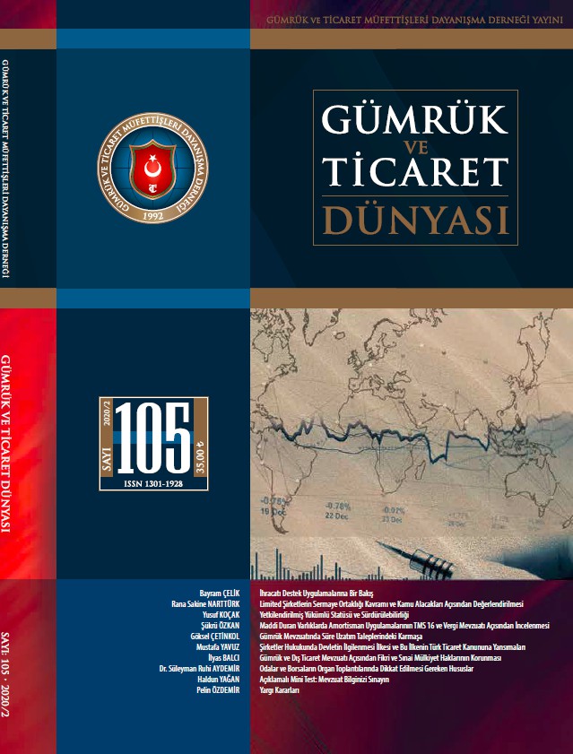 Gümrük ve Ticaret Dünyası Dergisi-Sayı:105