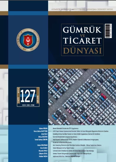 Gümrük ve Ticaret Dünyası Dergisi-Sayı: 127
